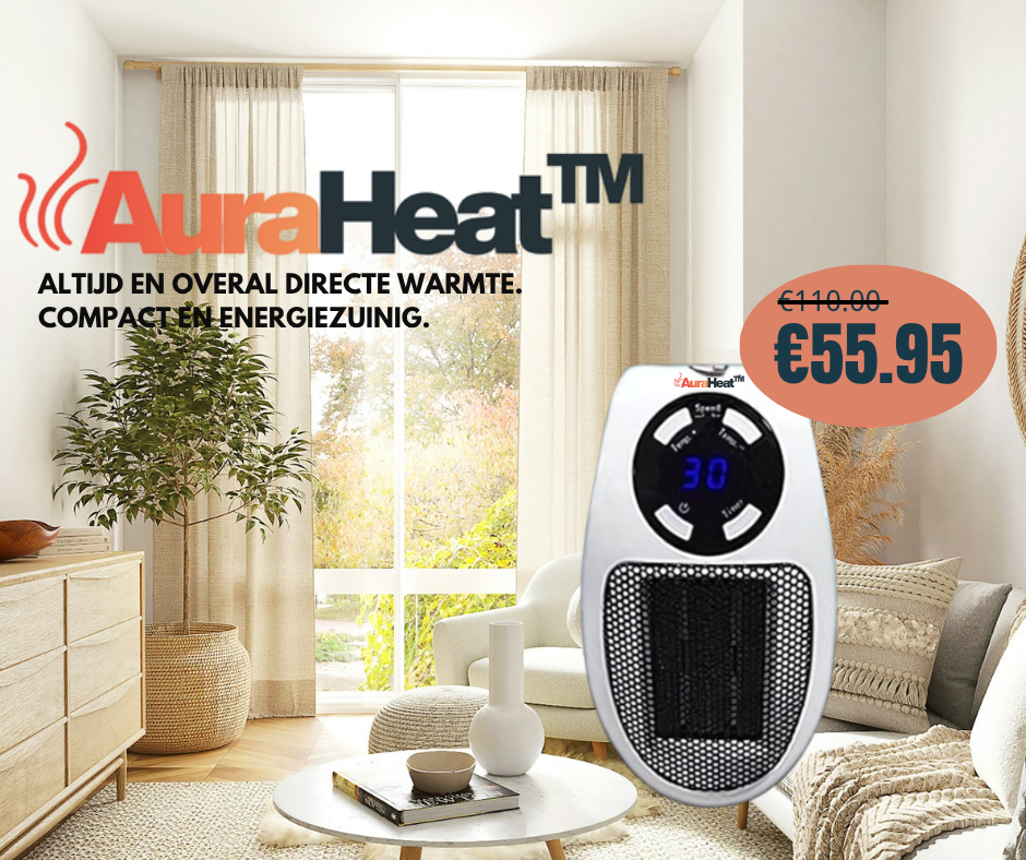 AuraHeat™ – Draagbare Verwarming met Comfortenergie